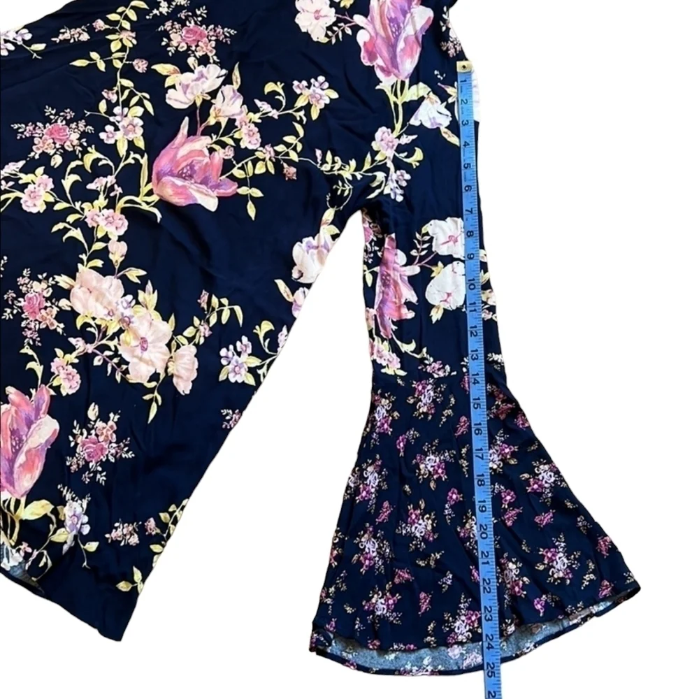 Free People Tate Tunic/Mini Dress in Midnight Combo sz XS NWT - Picture 8 of 11